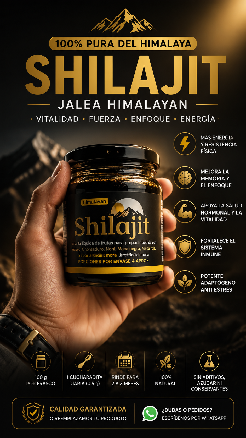 Shilajit Himalayan Jalea