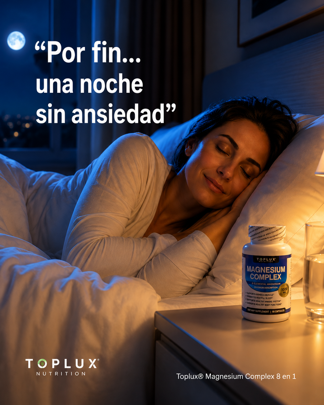 Magnesium Complex 8 en 1 Toplux