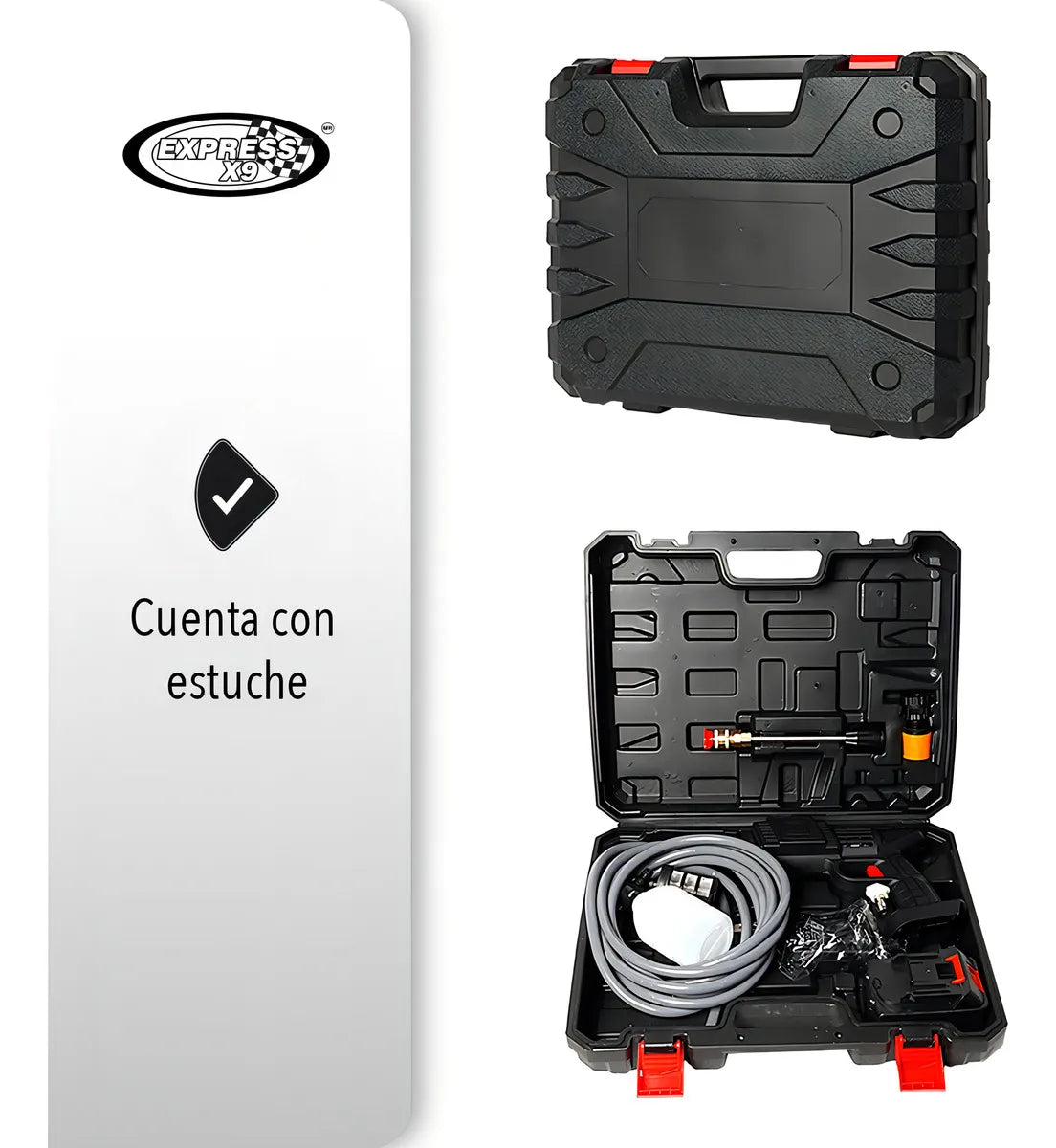 Hidrolavadora Portátil F045 — Limpieza Profesional Donde Quieras