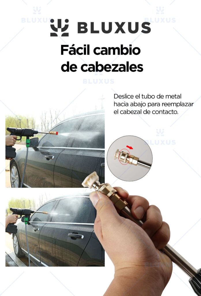Hidrolavadora Portátil F045 — Limpieza Profesional Donde Quieras