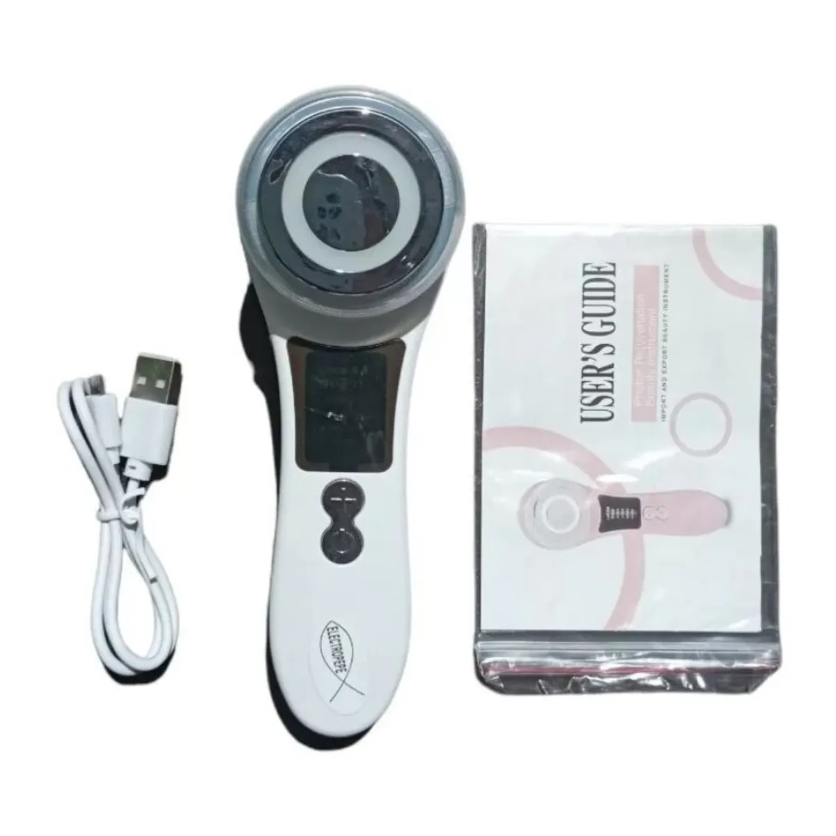 Masajeador Facial Ultrasónico con Fototerapia
