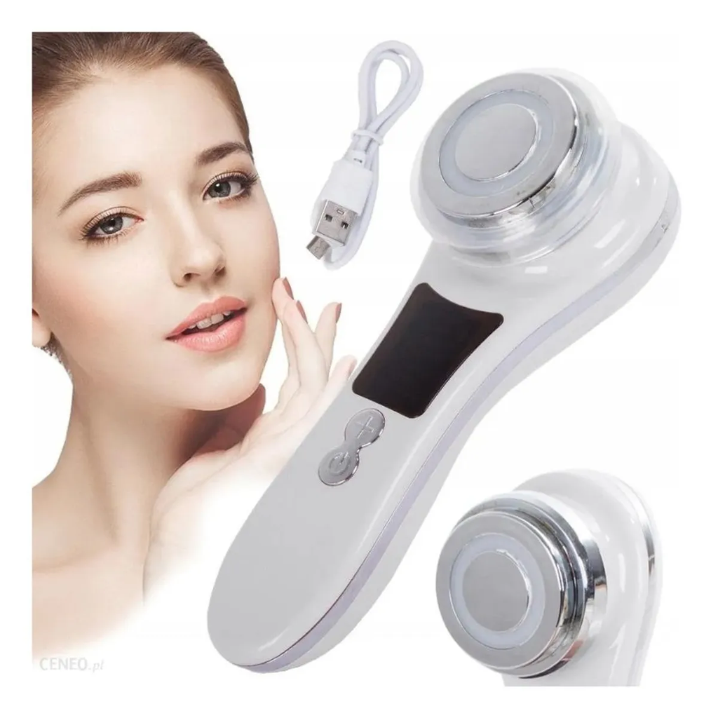 Masajeador Facial Ultrasónico con Fototerapia