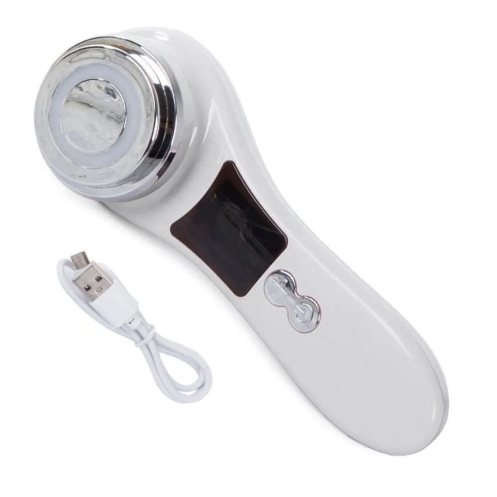 Masajeador Facial Ultrasónico con Fototerapia